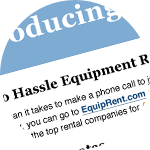 EquipRent Email Newsletter